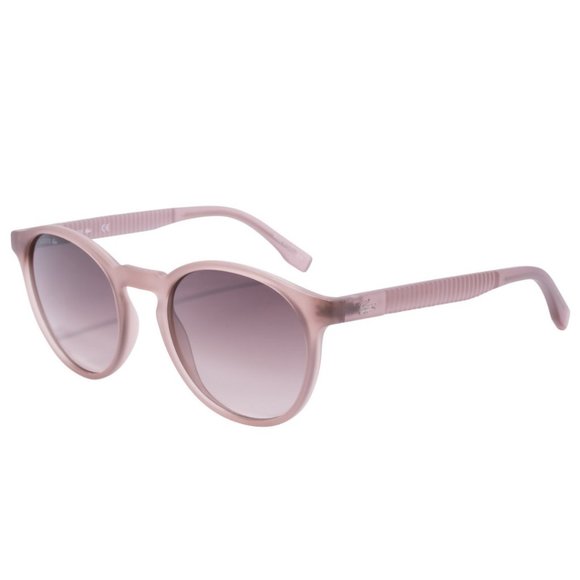 Lacoste Accessories - Lacoste L888S Nude Round 52mm Women Sunglasses